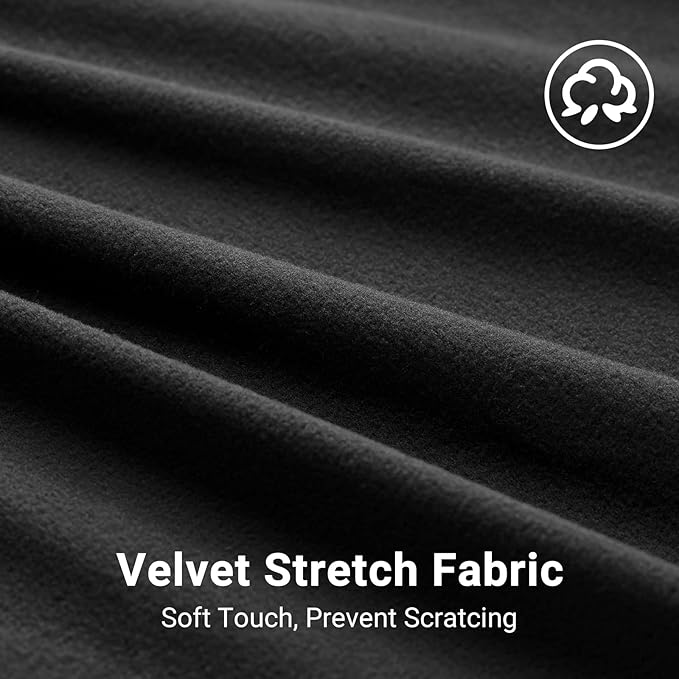 Favoto Dustproof Car Cover Indoor - Sedan Stretch Cover Universal Fit 177-193 Inch Inside Protection Full Car Cover with Storage Bag Breathable Windproof All-Weather Auto Vehicle Cover