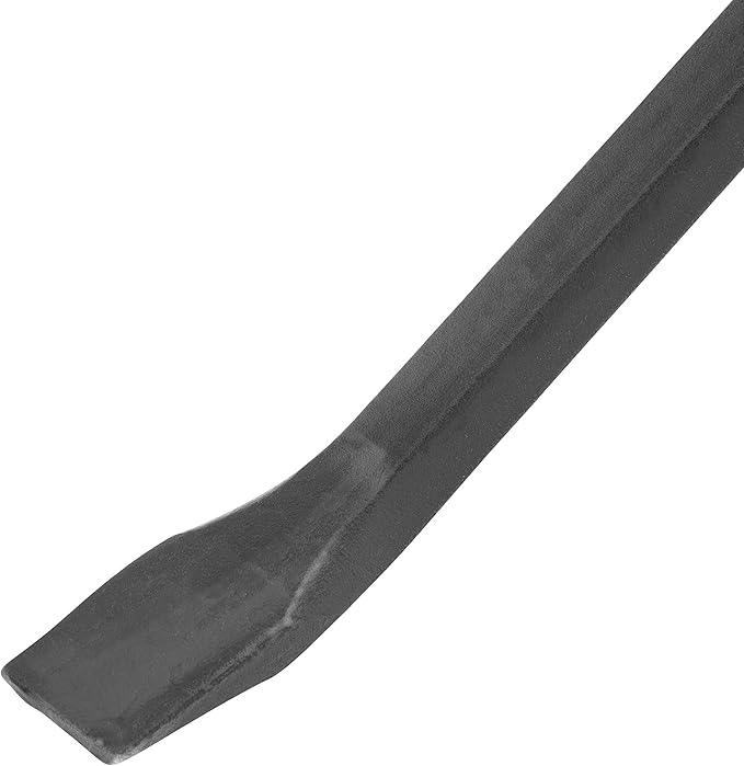 GreatNeck WR18 18-Inch Wrecking Bar, Pull Nails and Pry Apart Wood, Useful Tool for Every Home Owner, Goose-Necked Body for Max Leverage, Nail Puller & Chisel Ends, Drop Forged Steel Body