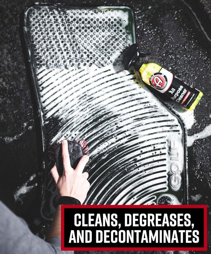 Adam's Polishes All Purpose Cleaner (16oz) - Professional Heavy Duty Industrial Cleaner & Degreaser | Cuts Heavy Grease & Tar | Car Detailing, Tire Cleaner, Engine Cleaner, Wheel Cleaner