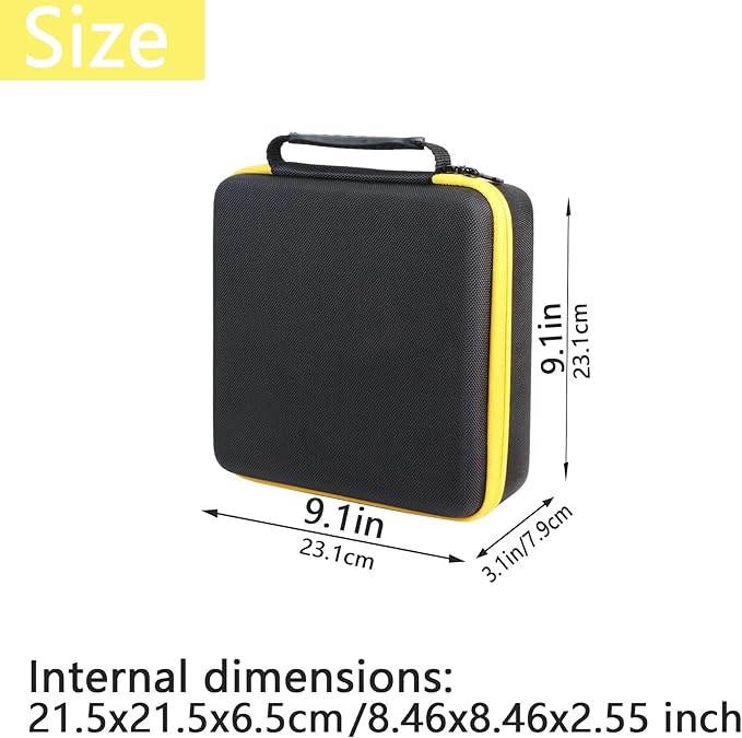 khanka Hard Case for DEWALT 20V MAX LED Hand Held Work Light (DCL050),Case Only