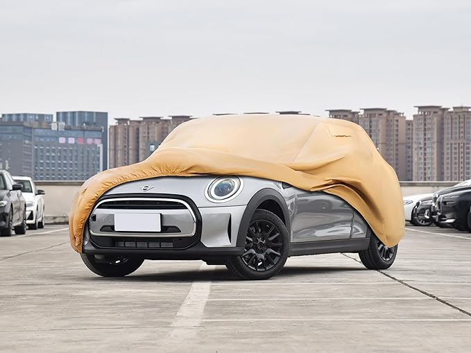 Heavy Duty Outdoor Car Cover Custom Fit for 2014-2026 Mini Cooper 2 Door,Windproof All Weather Waterproof Sun Rain UV Dust Snow Protection Outdoor Car Covers