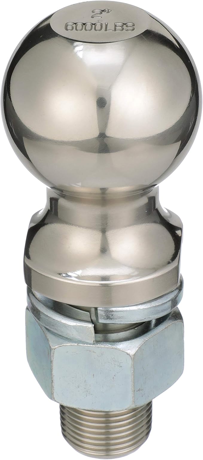 Seachoice Trailer Hitch Ball, Various Sizes and Weight Capacities