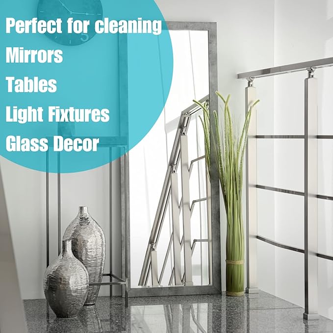 Invisible Glass 92194-6PK Premium Glass and Window Cleaner Spray – Cleans Glass, Windows, Mirrors, Shower Doors, and More – Streak-Free, Ammonia-Free, Tint-Safe – 32 fl oz (Pack of 6)