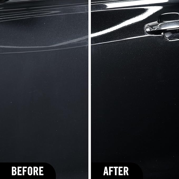 Turtle Wax Hybrid Solutions Ceramic Acrylic Black Car Wax Spray, Restores Apperance of Black Car Paint, Ceramic Coating Protection, Extreme Water Beading, High Gloss Shine, 16 oz (Pack of 6)