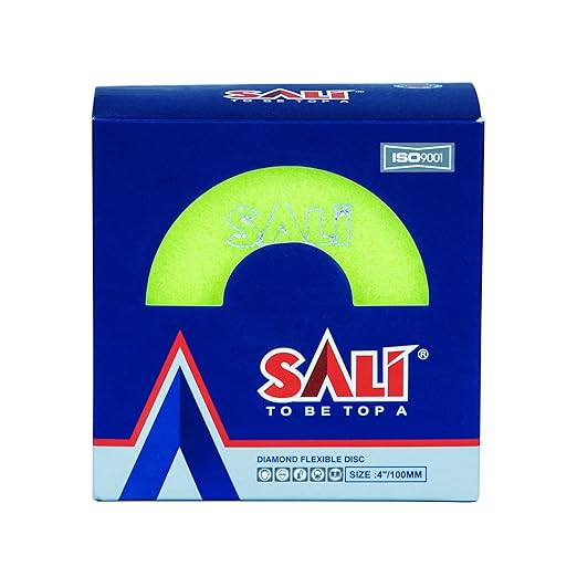 Sali 10 Pack Diamond Polishing Pads 4 Inch Wet Granite Stone Polish Pad Kit for Drill, Grinder, Polisher Polishing Pad for Concrete Marble Stone Countertop Quartz 30 Grit