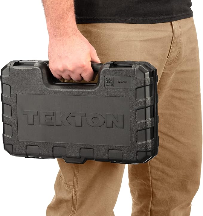 TEKTON 3/8 Inch Drive 6-Point Impact Socket Set, 33-Piece (1/4-1 in.) | SID91400