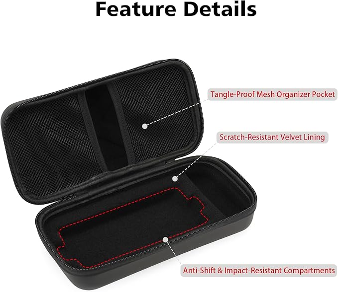 EVA Protection Case Compatible with NOCO Jump Starters - Boost Plus GB40/Boost Sport GB20 UltraSafe Lithium Jump Starter (CASE ONLY)