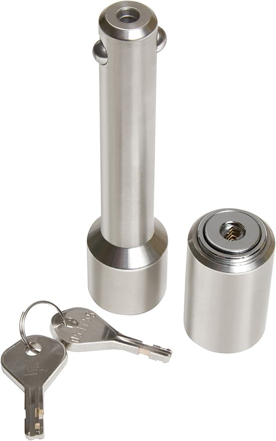 Reese Towpower 7030300 Professional 5/8" Chrome DogBone Style Receiver Lock