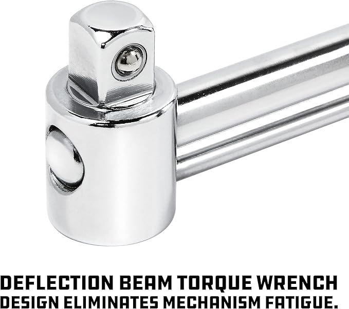 Powerbuilt 1/2-Inch Drive Needle Torque Wrench, 0 to 140 Ft. Lbs (Pack of 2)