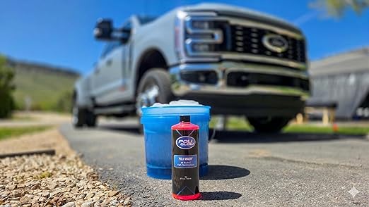 Poli Glow Poli Wash – 32 oz Concentrated Foaming Soap for Boats, RVs & All Vehicle Surfaces – pH Neutral, Biodegradable – Safe for Poli Glow, Ceramic Coatings, Fiberglass, Gel Coat, Aluminum & Paint