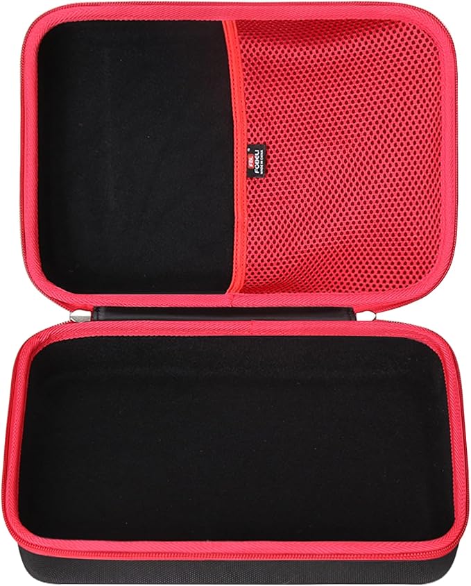 FBLFOBELI Hard Storage Carrying Case for Bullseye Pro/for KeenPower Digital Tire Inflator, Case Only (Red)