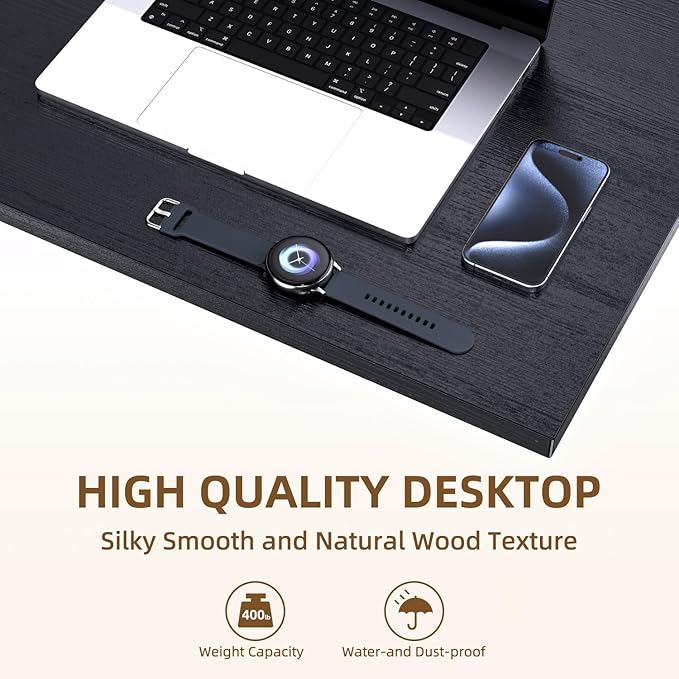 Universal Solid One-Piece Wood Table Top, 43"x24"x1" Workbench Top - Rectangular Particle Board for Standing Desk, Home Office Desk Countertop DlY, Washer Dryer, Coffee, Bar Tabletop
