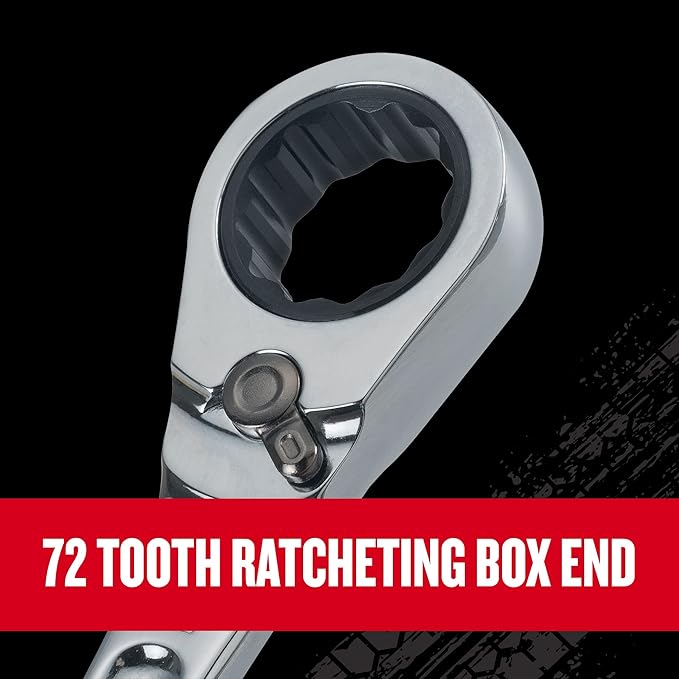CRAFTSMAN V-SERIES Combination Ratchet Wrench Set, MM, 8 Piece (CMMT87375V)