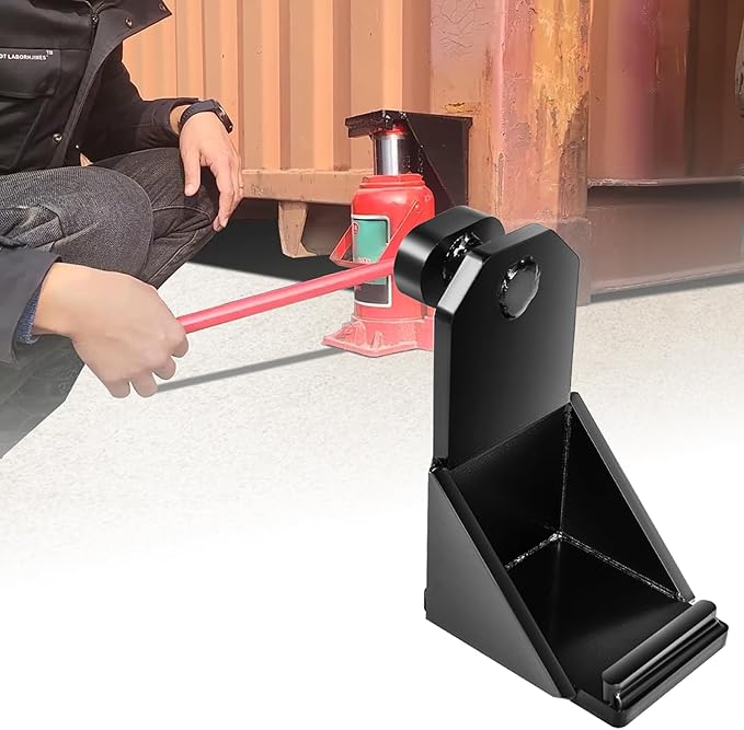 Shipping Container Jack Lug,Shipping Container Leveling Jacks,Shipping Container Accessories,Jack Leveling Attachment with Ground - Fast & Easy Solution to Lift Up Containers Chassis