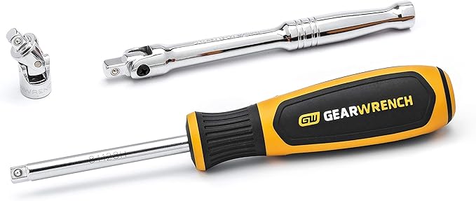 GEARWRENCH 18 Piece 1/4" Drive Ratchet & Drive Tool Accessory Set - 89075