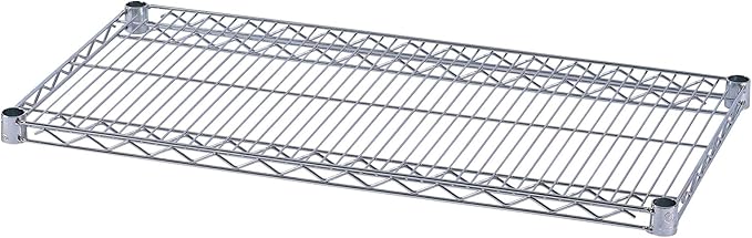 Alera ALE Industrial Wire Shelving Extra Wire Shelves, 36w x 18d, Silver (Case of 2 Shelves)