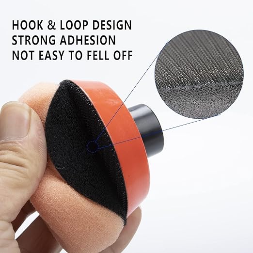 44-Piece Polishing Pad Kit for Drill & Polisher - Foam, Wool, Microfiber Buffing Pads with Backing Plate & Adapter, Car Detailing Supplies for Beginners & Professionals