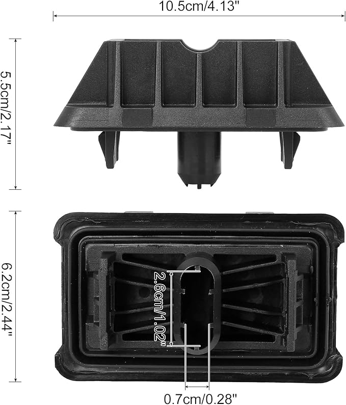 X AUTOHAUX Jack Point Pad Jacking Support Plug Lift Block for BMW E60 E61 5 Series X3 F25 51717065919