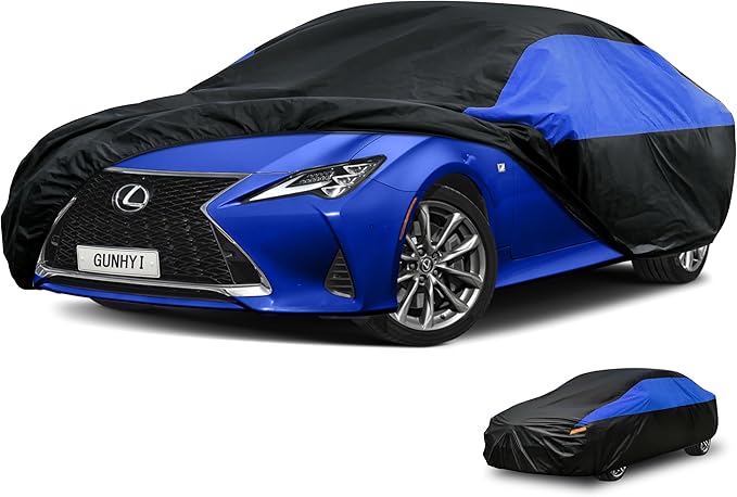 Lexus Car Cover Custom Fit Lexus RC RC200 RC300 RC350 Waterproof All Weather, Lightweight Full Exterior Cover Outdoor Sun UV Rain Dust Snow Wind Protection.