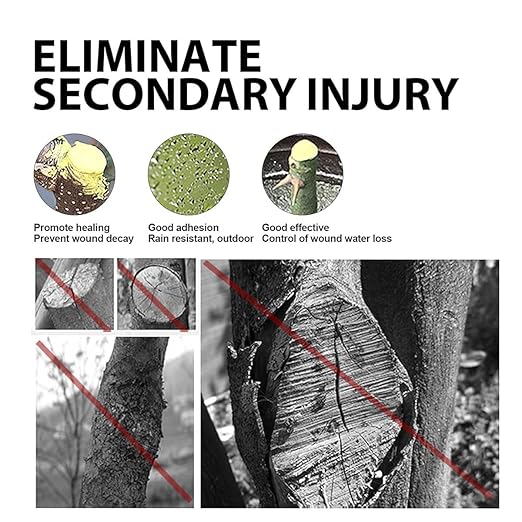 Tree Pruning Sealer,Tree Wound Sealer,Grafting Wax,Tree-bark Wound Repair,Tree Paint Protection,TreeSealer After Cutting,TreeWound Pruning Sealer with Brush (2)