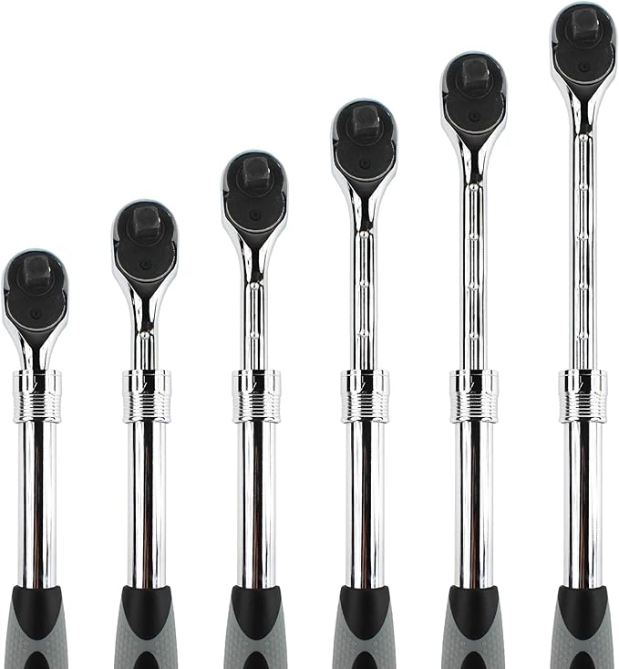 EZRED 1/2" Drive Extendable Ratchet, MR12
