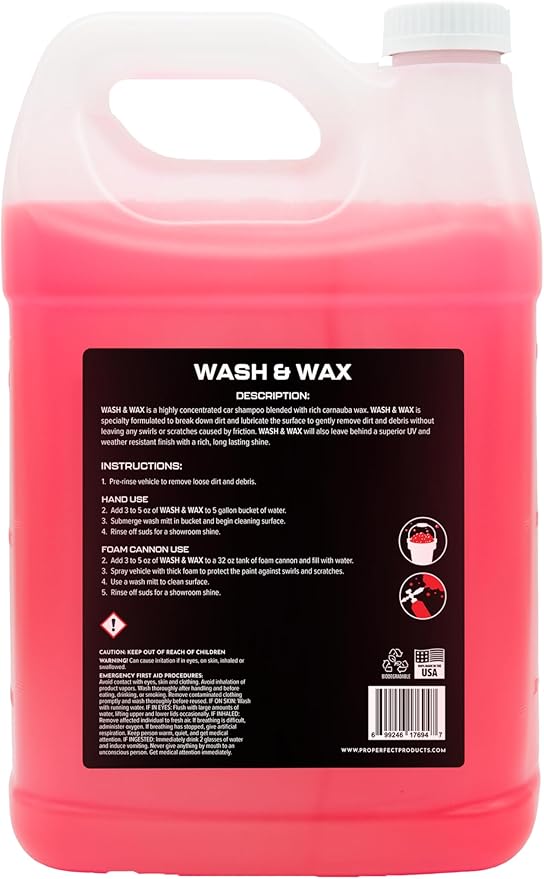 Wash & Wax (1gallon)