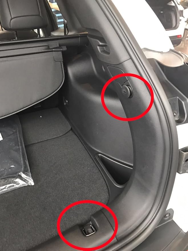 Kaungka Cargo Net Nylon Rear Trunk Compatible for 2014 2015 2016 2017 2018 2019 Jeep Cherokee
