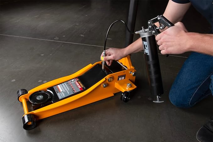 Performance Tool W1626 3 Ton Rapid Lift Low Profile Floor Jack (3-1/4 to 20-Inch Lift Range)