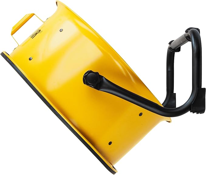Caterpillar® fan 18”-Blade High-Velocity Drum Fan Heavy Duty Industrial Grade (Yellow, 2-in-1): 3,400 CFM, 4-Speed, 360 Degree Adjustable Drum Head, Dual Ball Bearing Motor with Die-Cast Cover