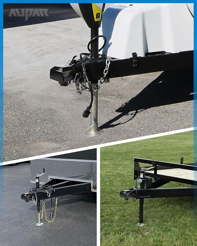 Anti-Theft Trailer Hitch Lock, Heavy-Duty Steel Trailer Lock