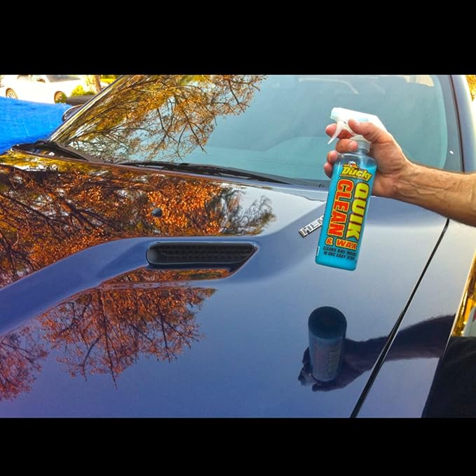 DUCKY PRODUCTS Quik Clean & Wax: Spray Cleaner for Car, Boat, Motorcycle & RV Exterior Detailing, 128 oz