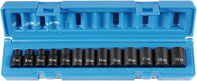 Grey Pneumatic (1213M) 3/8" Drive 13-Piece Standard Metric Socket Set