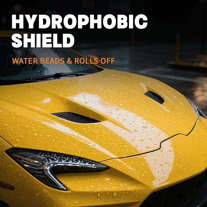 Instant Automotive Coating - All-Exterior Protection for Paint, Trim & Wheels | Hydrophobic & UV Resistant