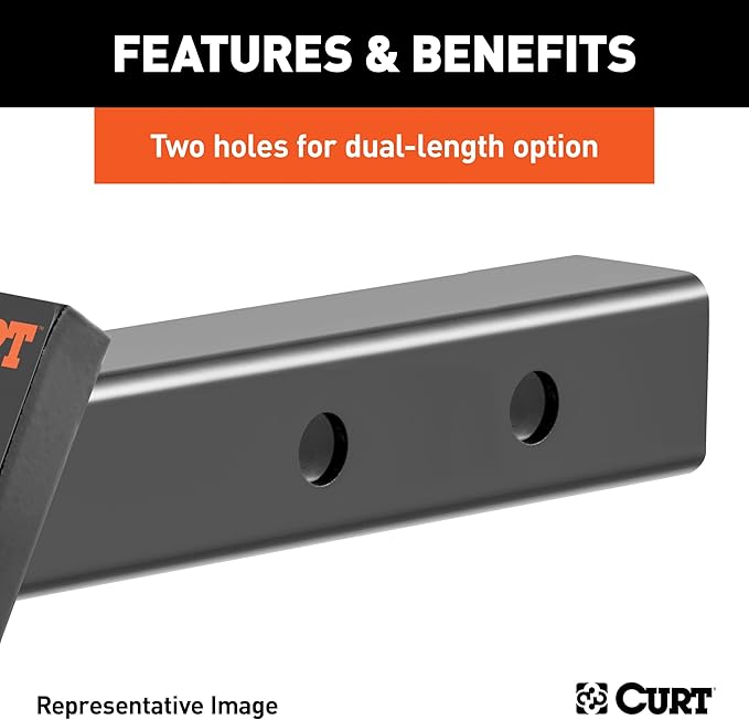 CURT Manufacturing 45240 Dual-Length 2" Ball Mount