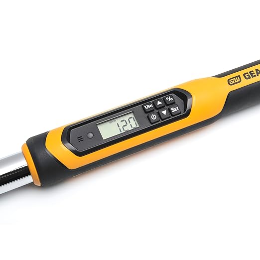 GEARWRENCH 3/8 Drive Electronic Torque Wrench 7.4-99.6 FT LB - 85076