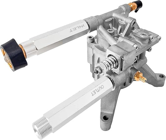 High Pressure Washer Pump 2400-2800 PSI Vertical 7/8'' Shaft Power Washer Pump Replacement for Pressure Power Washer