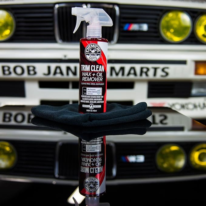Chemical Guys TVD11516 Trim Clean Wax and Oil Remover (Works on Trim, Tires, and Rubber) Safe for Cars, Trucks, SUVs, Motorcycles, RVs & More, 16 fl oz