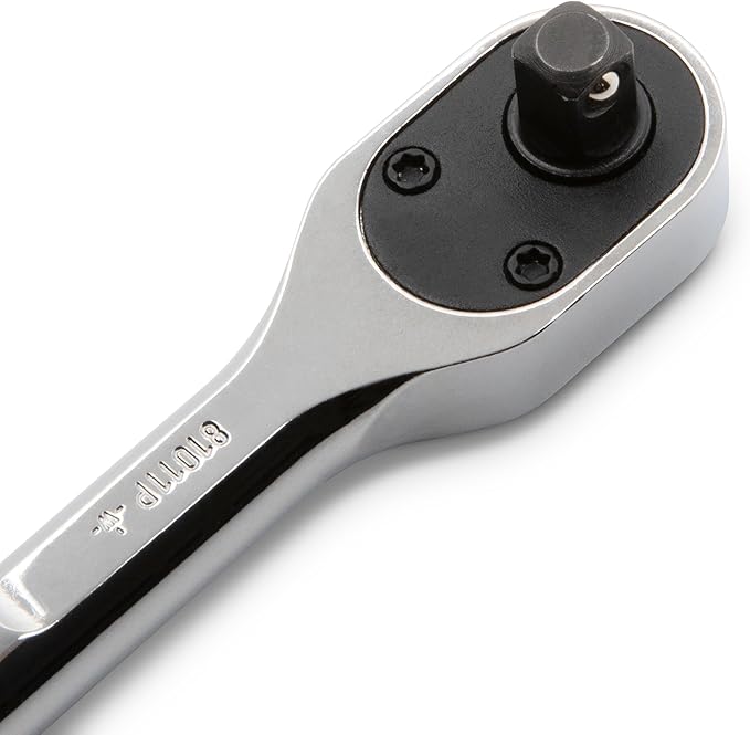 GEARWRENCH 1/4" Drive 120XP Full Polish Chrome Teardrop Ratchet | 81011XP