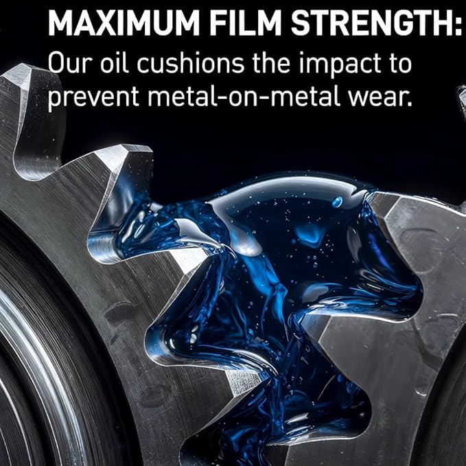 Tri-Ex2 75W-140 Synthetic Gear Oil - API GL-5/MT-1 - Patented Ceramic Technology - 1 Quart (1 Quart, 75W-140)