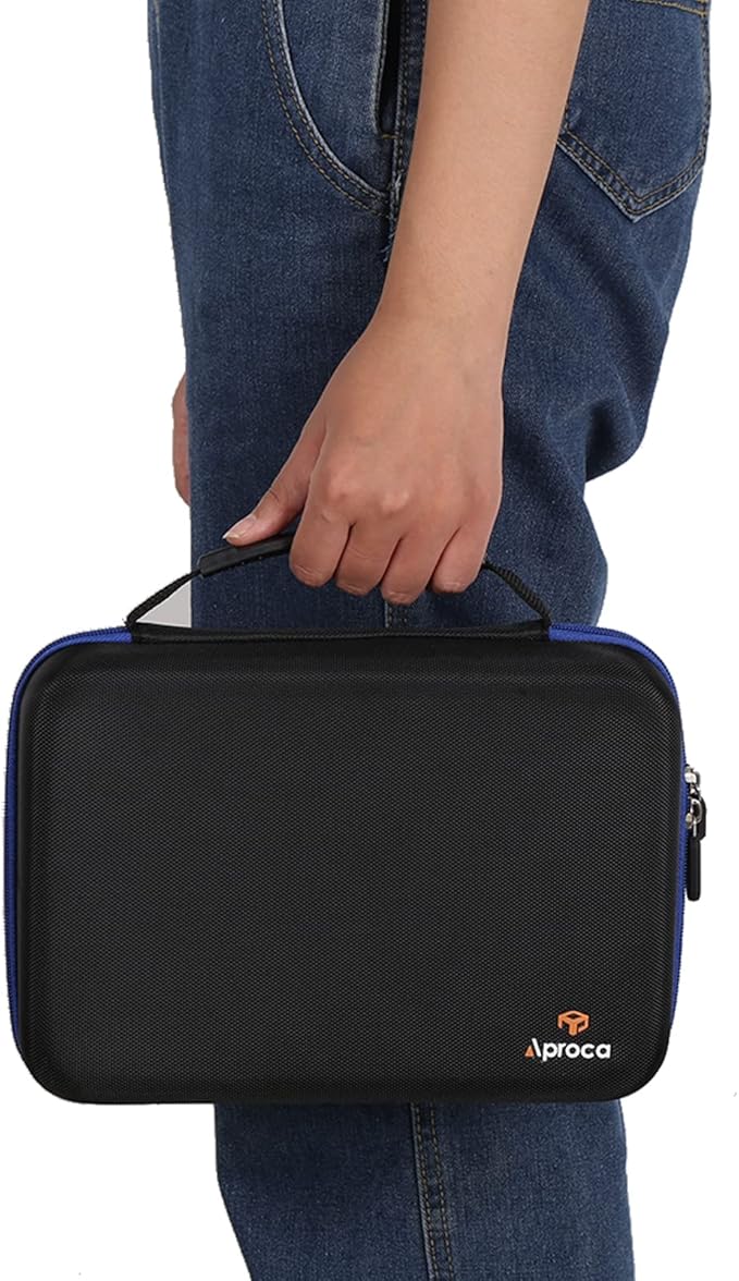 Aproca Portable Hard Storage Protective Case, for Powools Tire Inflator Portable Air Compressor Air Pump and Accessories
