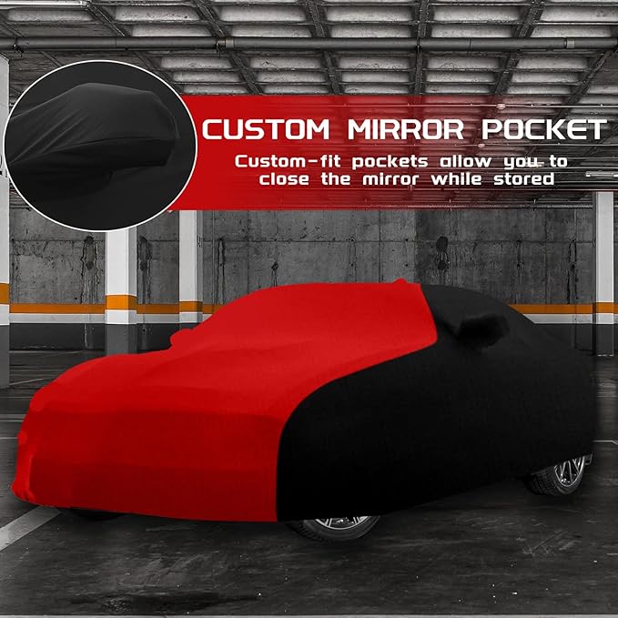Indoor Car Cover Replace for 2013-2025 Subaru BRZ/Toyota 86, Luxurious Stretch Satin Custom-fit Indoor Car Cover for Dust-Proof, Underground Garage, Car Show (BRZ)