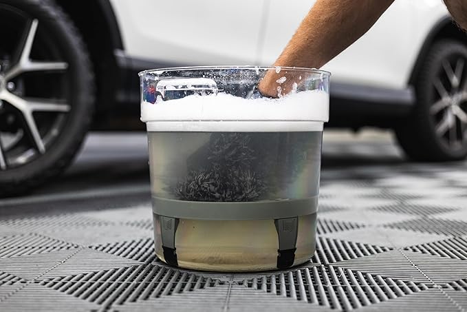Detail Factory - Clean Screen Bucket Filter - Traps Dirt & Debris in the Wash Bucket to Prevent Scratching Vehicle Paint - Octane Livewire