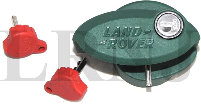 Genuine LAND ROVER Tow Trailer Hitch Receiver Lock Key Small 41MM Type Compatible with LAND ROVER LR3 Discovery 3 2005-2009 LR4 Discovery 4 2010-2012 Range Rover Sport L320 2005-2012# KNW500010
