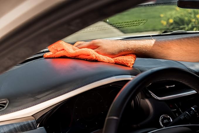 303 Products Premium Microfiber Towels - Automotive Detailing - Ultra Plush - Super Absorbent - Edgeless Design - Scratch Free - Multi-Purpose, 30901 (3 Count)