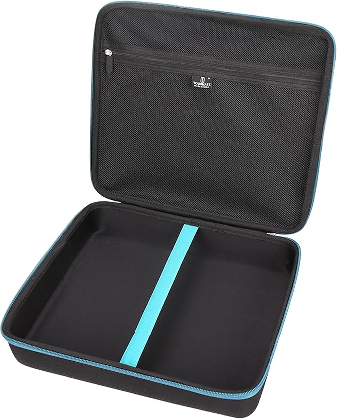 Tourmate Hard Storage Case for NEU MASTER/PRULDE Heat Gun - Travel Case with Built-in Mesh Pocket (Black)