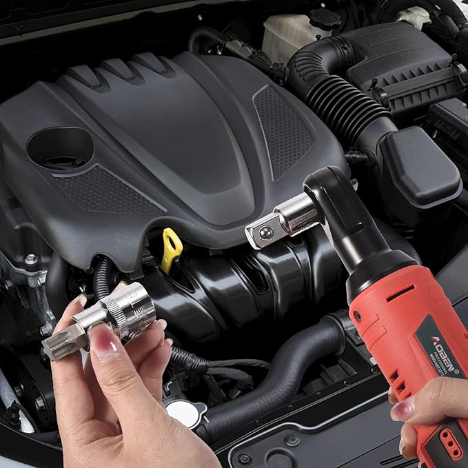 AOBEN 64Pcs Master Torx Bit Socket and External Torx Socket Set, 1/4, 3/8, 1/2-inch(E4-E24, T6-T70,TT6-TT70,TP8-TP60), S2 and Cr-V Steel, Includes Socket Adapters