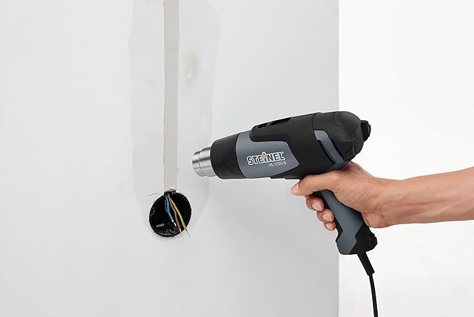 Steinel - 110025541 HL 1820 S Multi-Purpose Heat Gun, 1400 W, hot air Gun for Shrink Wrapping, Soldering Sleeves, Variable Temperature and Airflow, fits All 1.34" Industry Standard nozzles