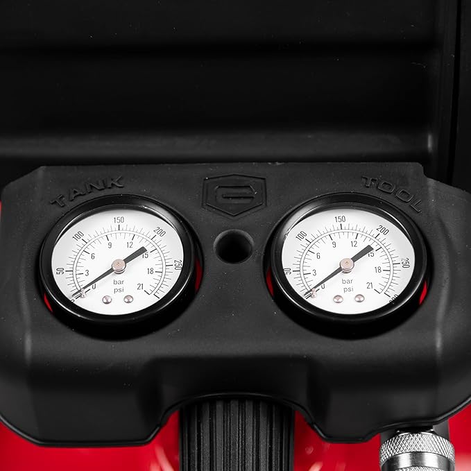 CRAFTSMAN 33 Gallon Air Compressor, 175 Max PSI, Portable Air Compressor, Vertical Air Compressor for Heavy-Duty Use, Ideal for Home Garage and Workshop, Efficient and Reliable Performance