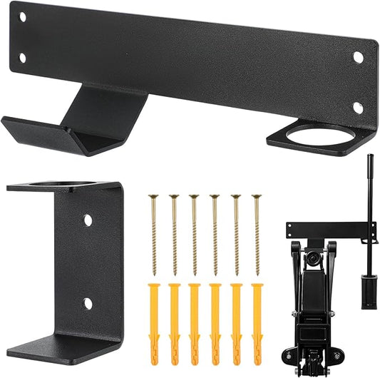Floor Jack Stand Rack Wall Mount Organizer Storage, Car Hydraulic Trolley Stand, Wall Mounted Storage Mounting Bracket, Tower Trailer Accessories Tool