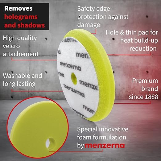 menzerna Soft Cut Polishing Pad 6" por finishes